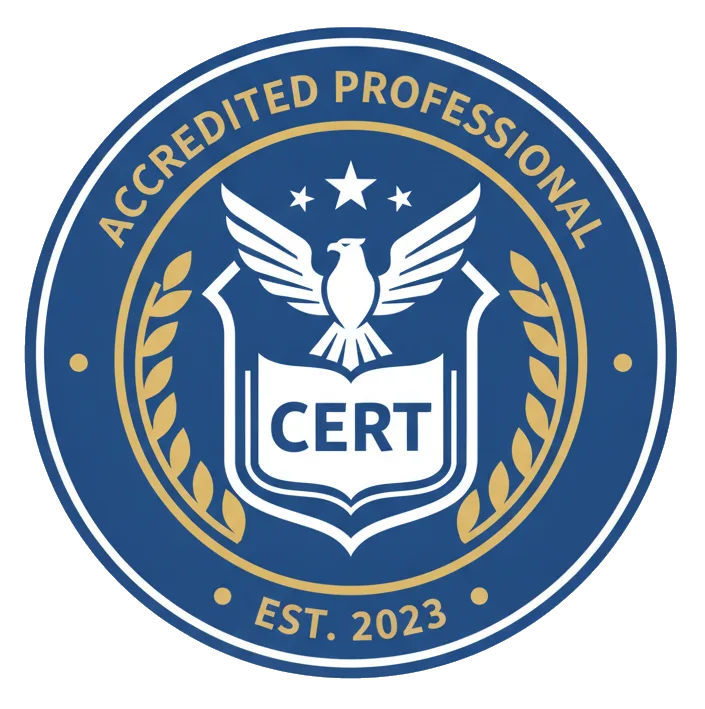 Certification badge