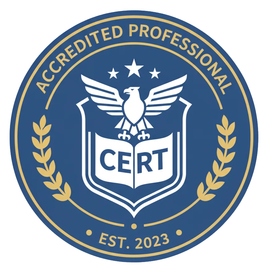 Certification badge
