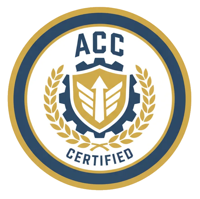 Certification badge