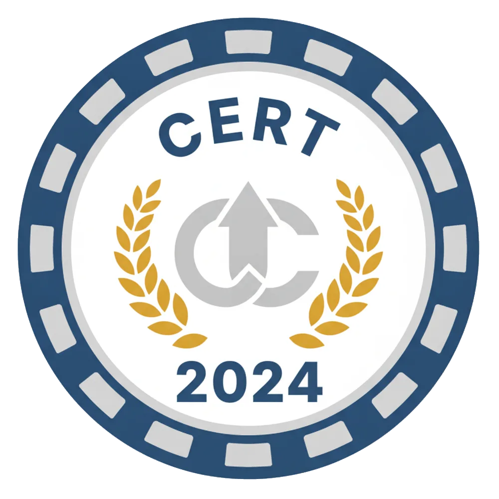 Certification badge