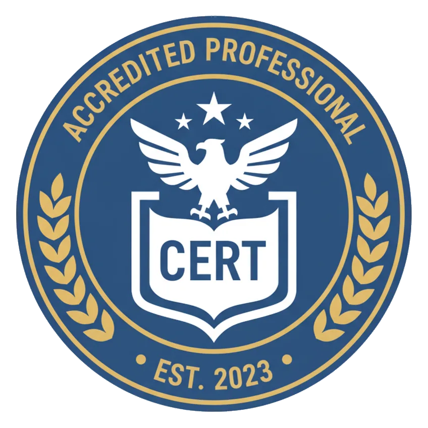 Certification badge