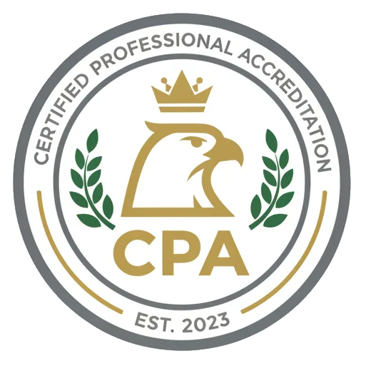 Certification badge