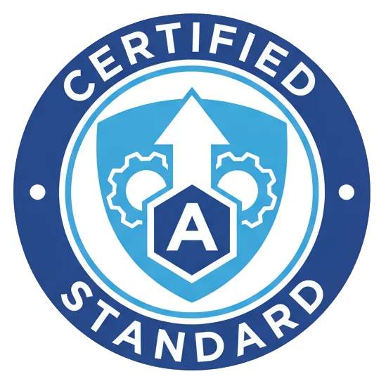Certification badge