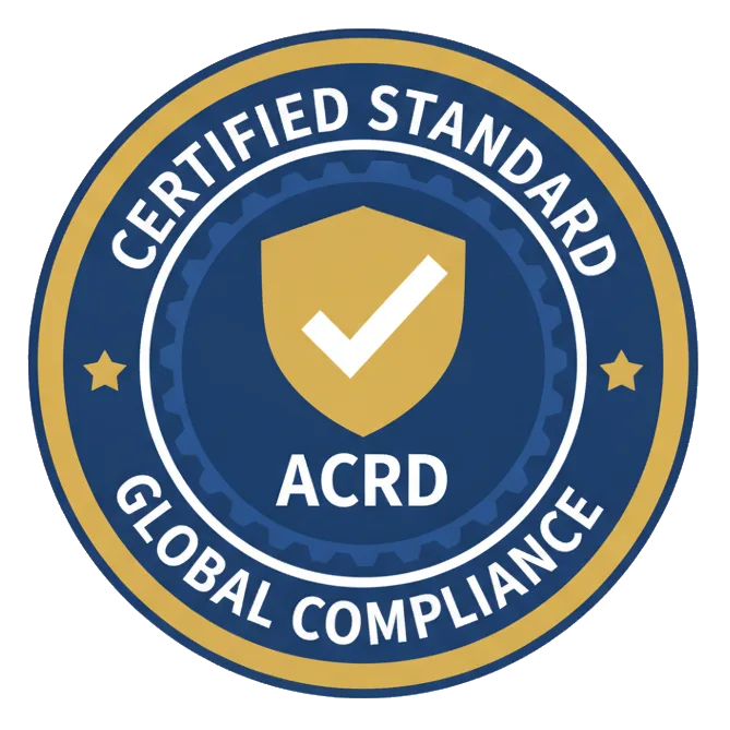 Certification badge