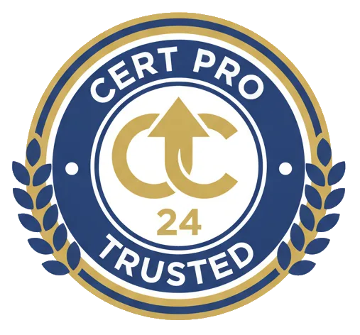Certification badge