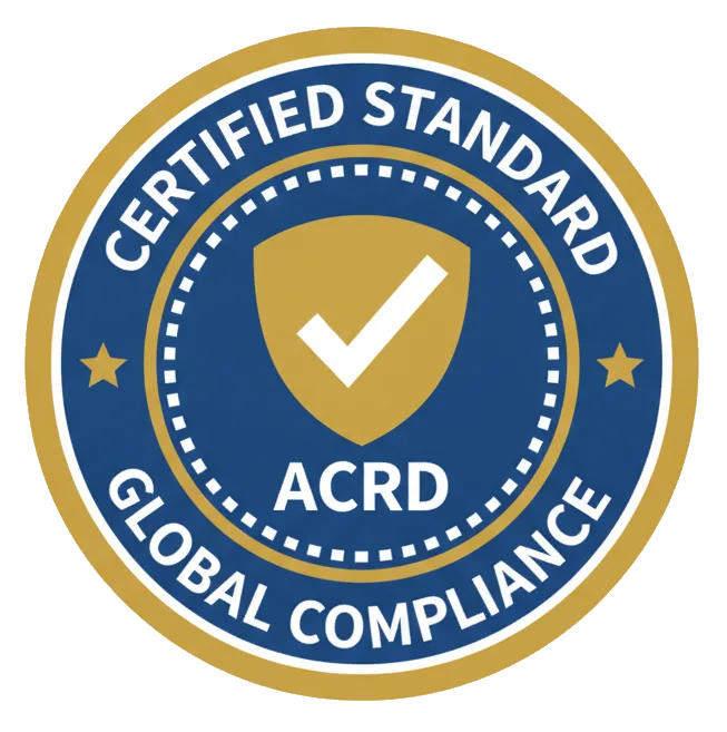 Certification badge