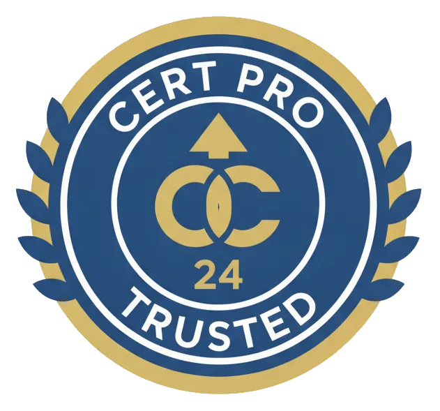 Certification badge
