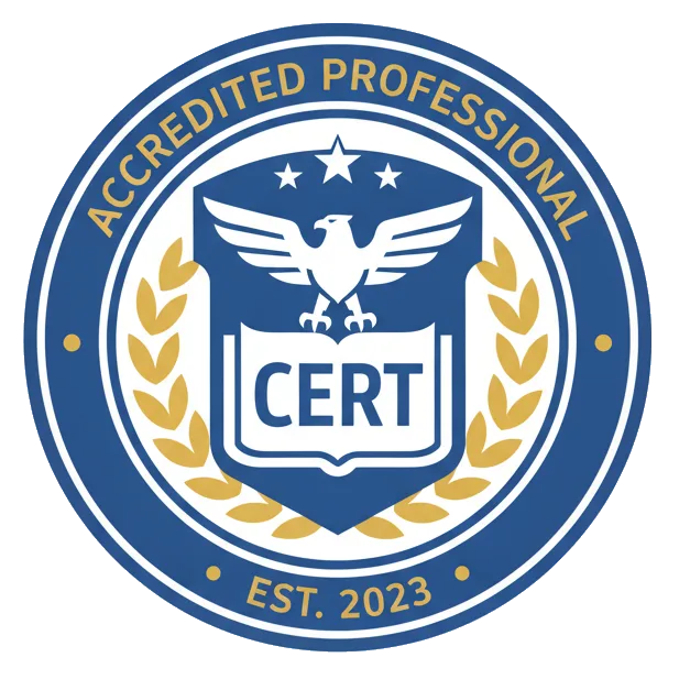 Certification badge