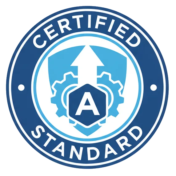 Certification badge
