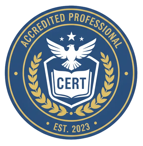 Certification badge