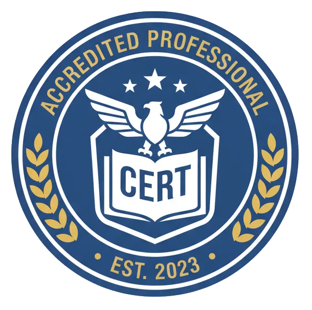 Certification badge