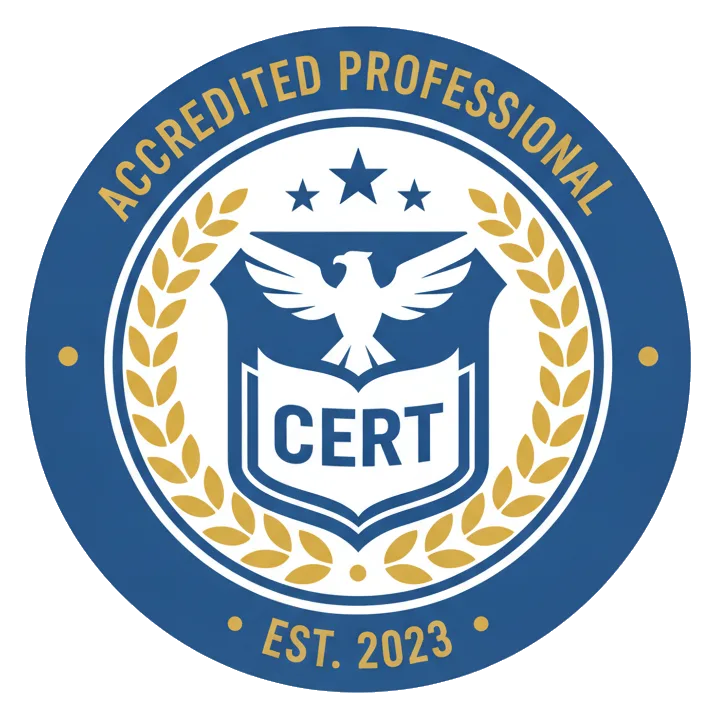 Certification badge