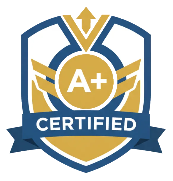 Certification badge