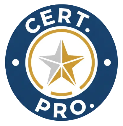 Certification badge