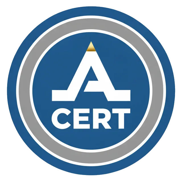 Certification badge