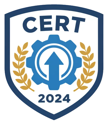 Certification badge
