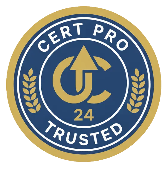 Certification badge
