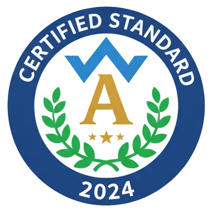 Certification badge