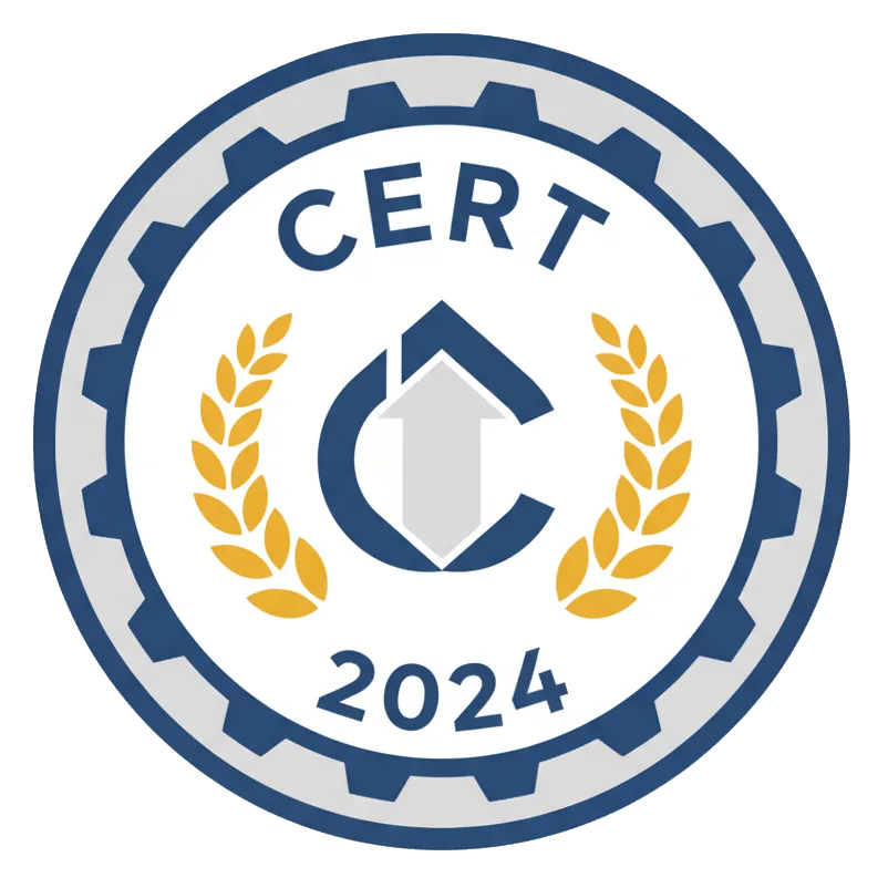 Certification badge