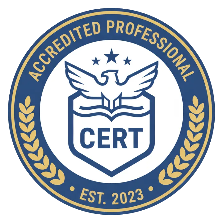 Certification badge