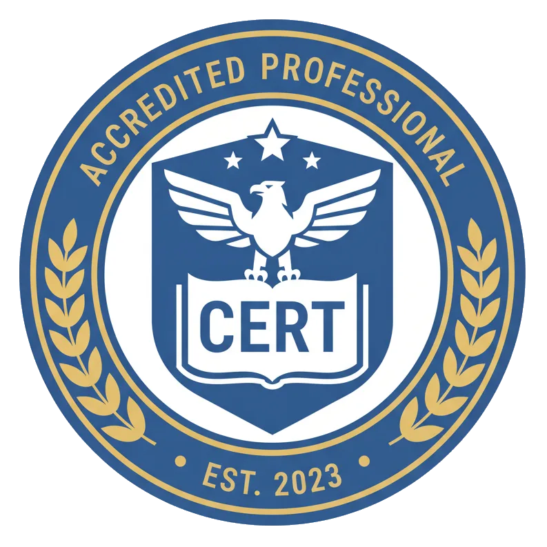 Certification badge