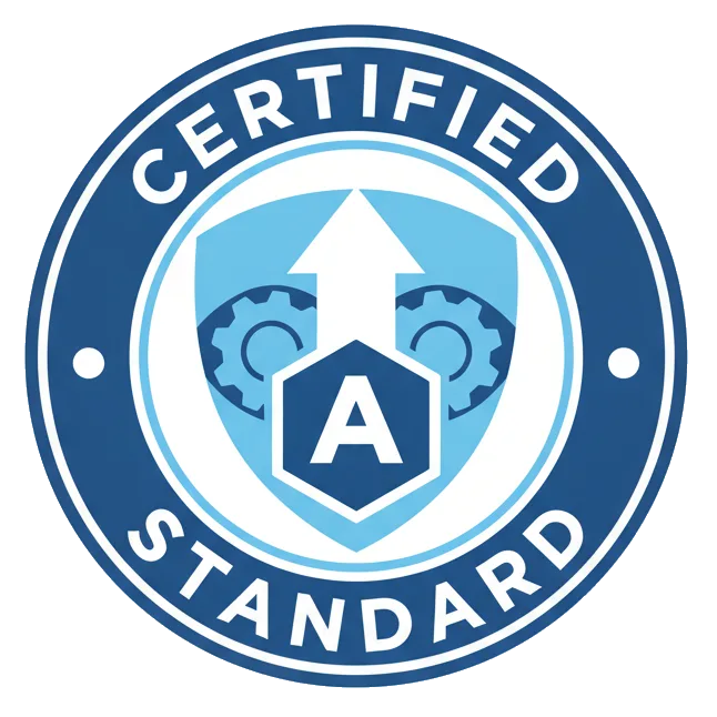 Certification badge