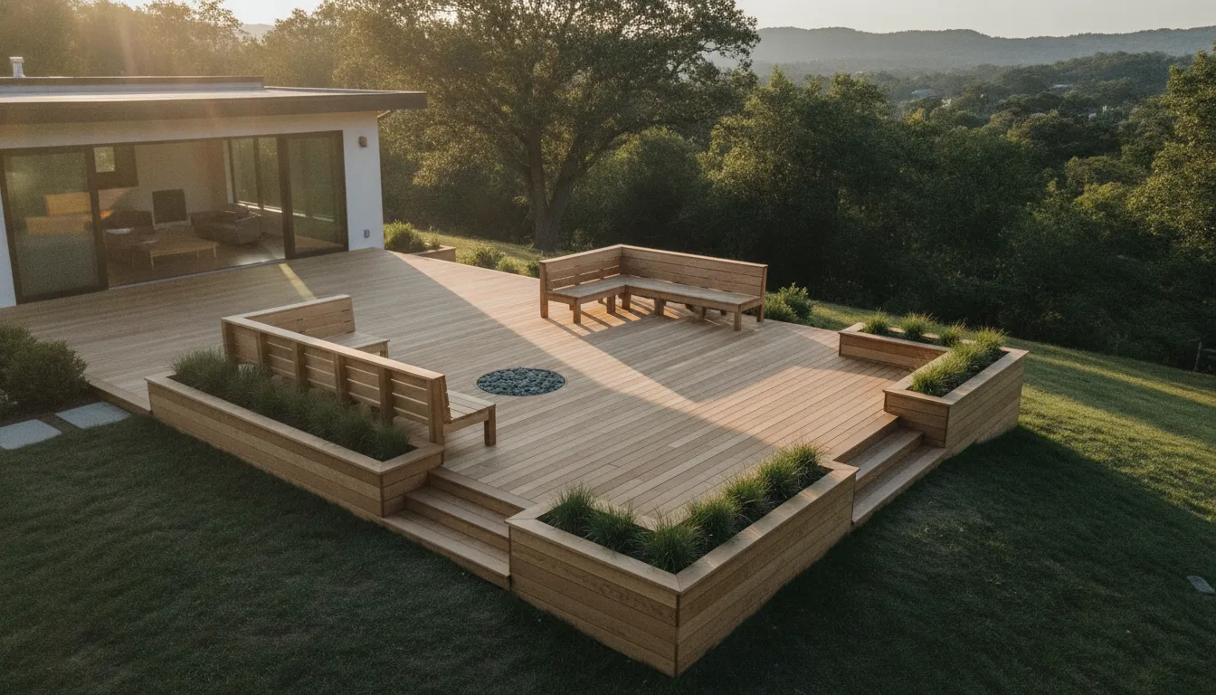 Completed project aerial view
