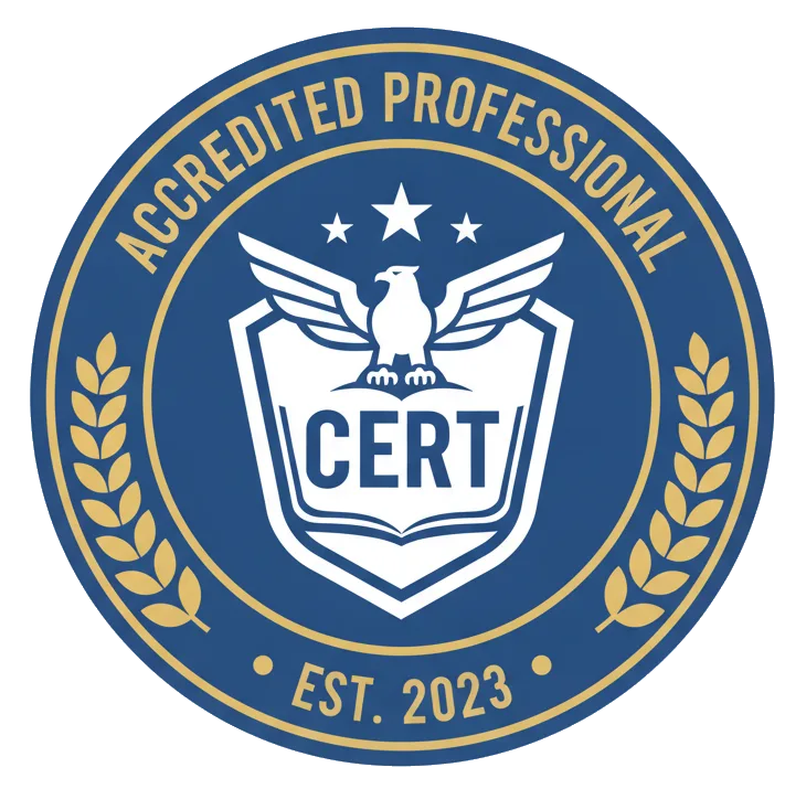Certification badge