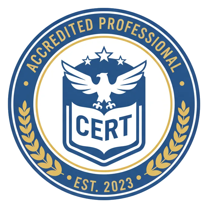 Certification badge