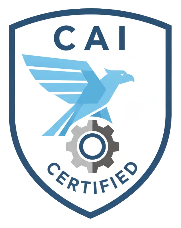 Certification badge