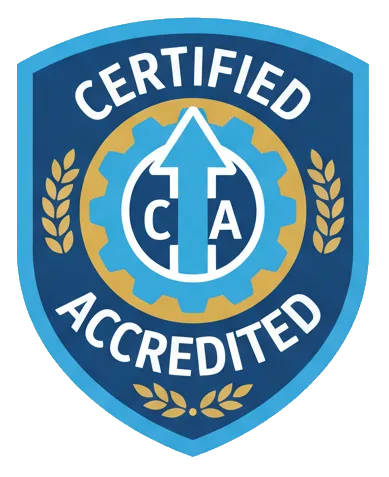 Certification badge