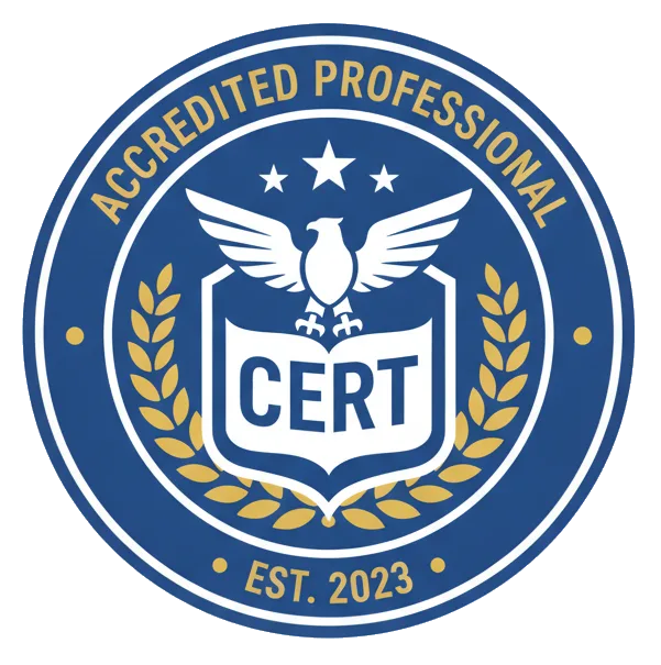 Certification badge