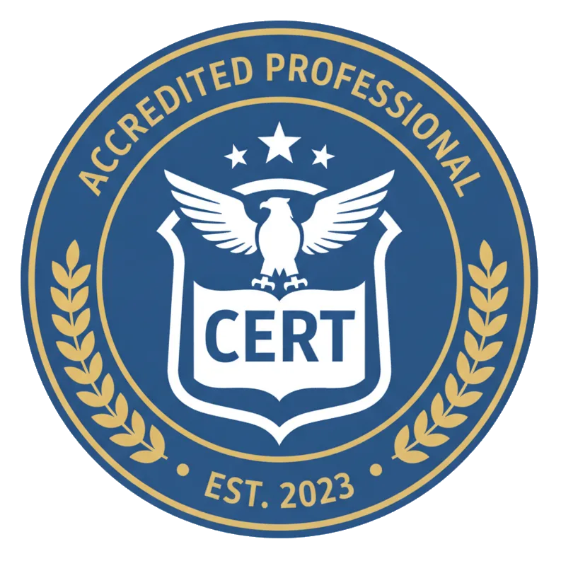 Certification badge