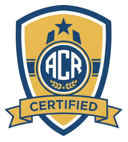 Certification badge
