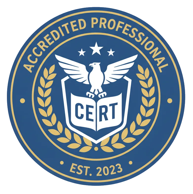 Certification badge