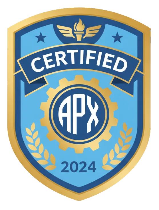 Certification badge