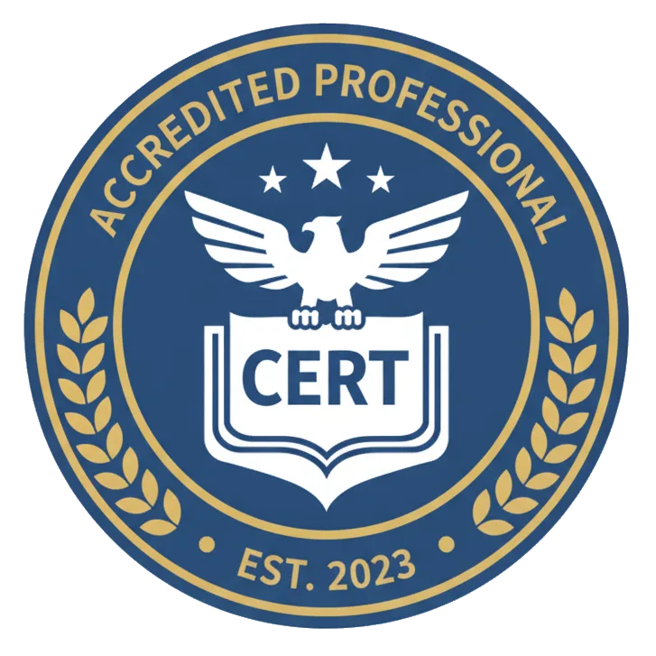 Certification badge
