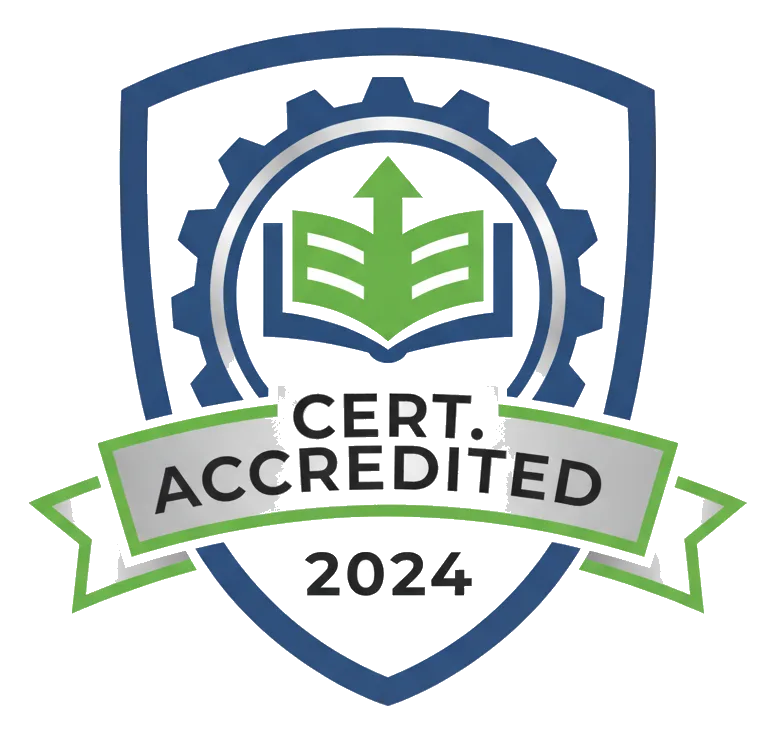 Certification badge