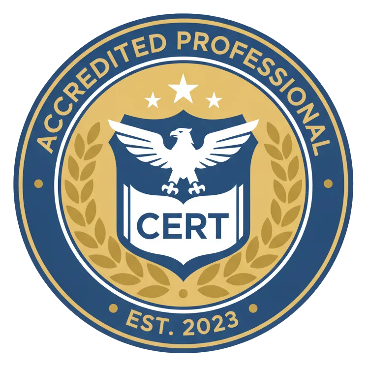 Certification badge