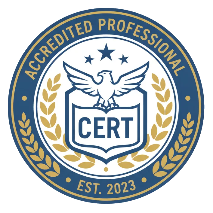 Certification badge