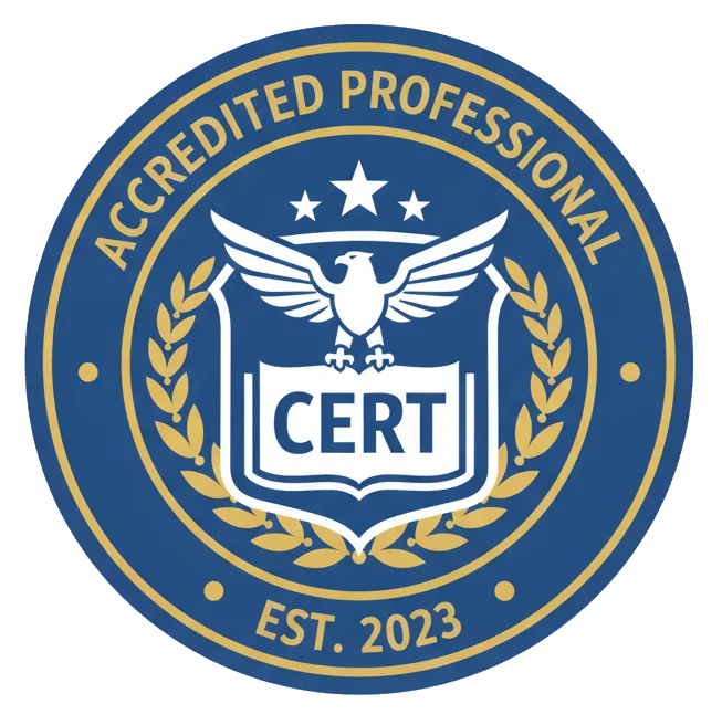 Certification badge