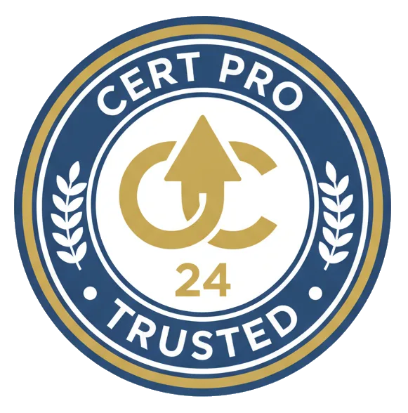 Certification badge