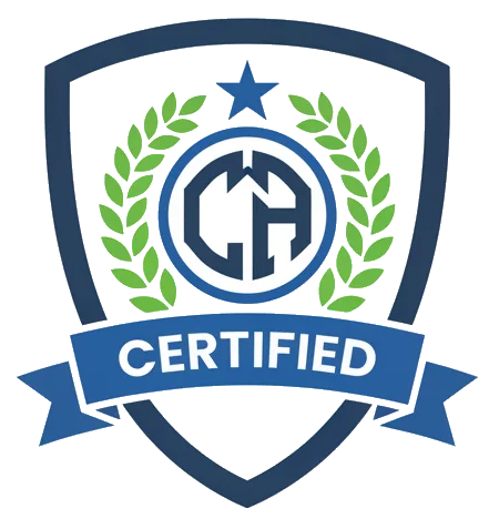 Certification badge