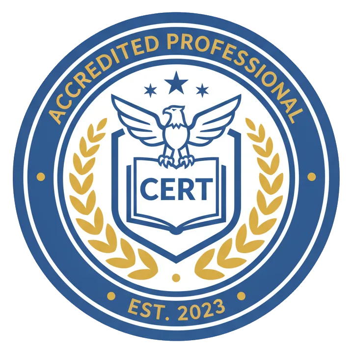 Certification badge