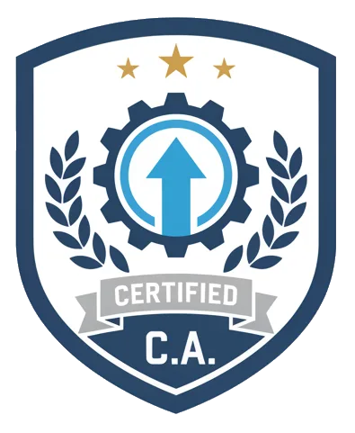 Certification badge