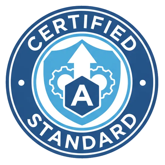 Certification badge