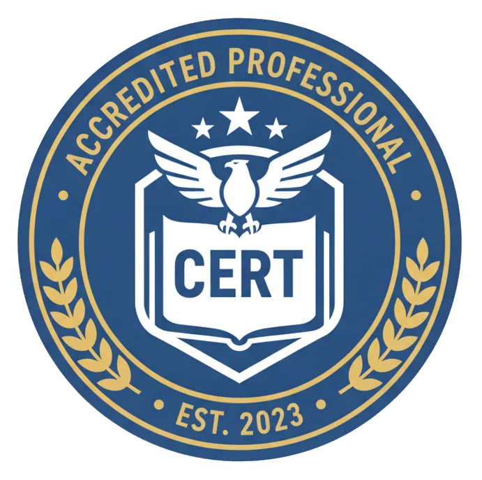 Certification badge
