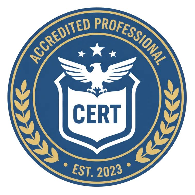 Certification badge