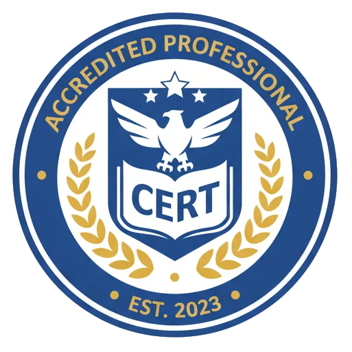 Certification badge