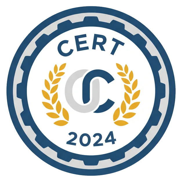 Certification badge